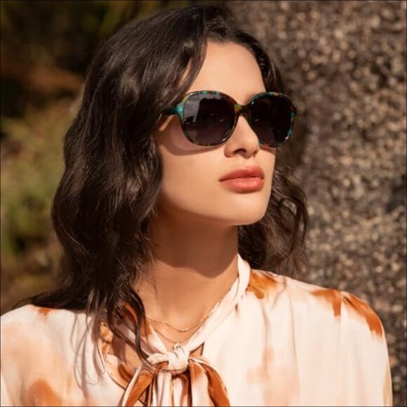 Acetate Oversized Square Polarized Sunglasses UV Protection Retro main image 3